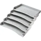 Hjh OFFICE PRO ACSA | Opbergplanken - Rolcontainer Grijs