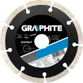 Graphite Graphit-Diamantscheibe 125x22,2 mm Segment 57H617