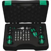 Wera 7440/41/42 Kraftform Momentschroevendraaier-set, 27 -delig - 1 stuk(s) - 05074739001