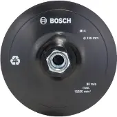 Bosch Schuurschijf - Rubber - Klithechtsysteem - 125 mm