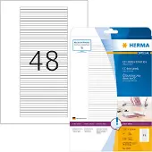 Herma Etiketten CD-Box wit 114,3x5,5 SuperPrint