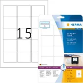 Herma Etiketten voor ZIP-disks, A4, 59 x 50 mm, wit, permanent hechtend
