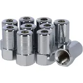 Schwarz Right Chain Guide Nut Kettingpen Voor Fiets 10 Eenheden