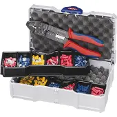 Knipex 97 90 26 Krimptangset 301-delig Geïsoleerde kabelschoenen, Geïsoleerde connectoren (male) 1.5 tot 6 mm²