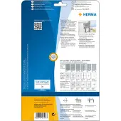 Herma 4593 Typeplaatje folie-etiketten A4 zilver 210x297 mm 10 st.