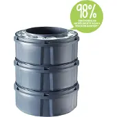 Tommee tippee Twist & Click luieremmer navullingen - verpakking met 3 stuks - 3 x 10,5 m navulcassettes