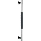 Wenko Wandgreep Secura 50cm RVS met anti-slip softtouch handvat - Veiligheidsgreep - Wandbeugel - Badgreep - Belastbaarheid max. 120 Kg - TÜV getest, gekeurd en gecertificeerd