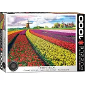 Eurographics Tulip Fields Netherlands Puzzel (1000 stukjes)