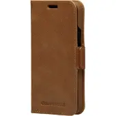 dbramante1928 Copenhagen Slim Apple iPhone 12 mini Book Case Leer Bruin