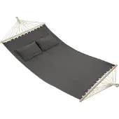 TecTake - 2 persoons hangmat Eden donkergrijs - 403567