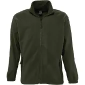 Sols Heren North Full Zip Outdoor Fleece Jacket (Leger)