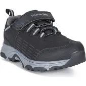 Trespass Kinderen/Kinderen Harrelson Low Cut Wandelende Trainers (Zwart)