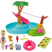 Barbie The Lost Birthday - Chelsea Jungle Rivier speelset