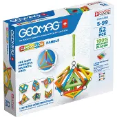 Geomag Super Color Recycled - Magnetisch Constructiespeelgoed met Panelen - 52-delig - Vanaf 5 jaar