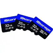 ISTORAGE MicroSD Card 32GB - 3 Pack - alleen te gebruiken met de datAshur SD flashdrive (module) - IS-FL-DSD-256