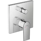 Hansgrohe Vernis Shape: Inbouw badmengkraan met één hendel