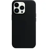 Apple iPhone 13 Pro Back Cover met MagSafe Leer Middernacht