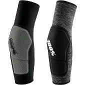 100% Ridecamp V2 Grijs/Zwart Elleboogbeschermers || Maat: L