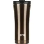 Teesa TSA0008 - Roestvrijstalen thermobeker, 500 ml, bruin