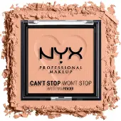 Nyx Facial make-up Powder Can't Stop Won't Stop Mattifying Powder 13 Bright Peach