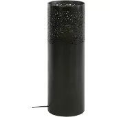 Molecule Vloerlamp Ø20 cilinder 60cm Zwart nikkel
