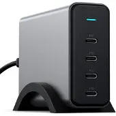 Satechi Chargeur ST-UC165GM-EU avec 4 ports USB-C 165 W Gris sidéral