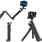 Telesin 3-Way selfiestick voor GoPro met statief en bobber