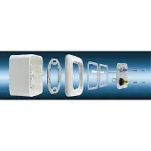Kindermann - VGA (HD15) kabel+plug module-54 x 54 mm