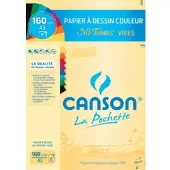 Canson Zeichenpapier Mi-Teintes, Pastell Farben