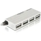 DeLOCK USB A hub met 4 poorten en externe voedingsaansluiting