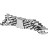VOREL Platte Sleutels Set 6-17mm (6 Stuks)