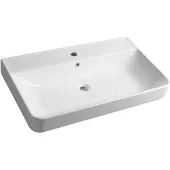 Sapho Gali keramieke wastafel 80x48cm wit