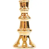 Housevitamin Schaak Kandelaar M- 7x7x14 cm-Goud