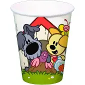 Woezel en pip met mol bekers 8 stuks