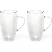 Bredemeijer Theeglas Dubbelwandig Transparant 320 ml (set van 2)