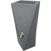 Prestige Regenton manhattan twist grijs 100L incl. kraantje