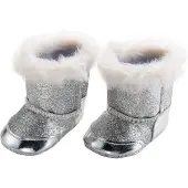 Heless Poppenschoenen Laarzen 38-45 Cm Meisjes Polyester Zilver