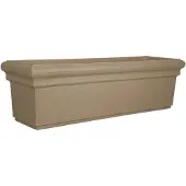 Prestige 70L zandkleurige raamplantenbak bloempot