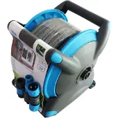 Kynast Garden Wandslanghouder 15m Blauw blauw Kunststof Kynast Slanghouder