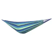 Viking Choice Hangmat - 200x150 cm - polyester/katoen - groen, blauw