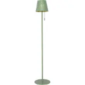 QAZQA Buiten vloerlamp groen incl. LED 3-staps dimbaar op solar - Ferre