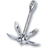 Lalizas Folding Anchor Zilver 8 kg