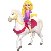 Disney Princess Disney Pr. Small Doll Rapunzel en Paard