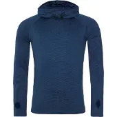 Awdis Mannen, Functioneel overhemd, Just Cool Shirt met Capuchon en Lange Mouw (XL), Veelkleurig, XL