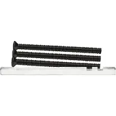 Axa krukstift RVS + bouten M6x90mm zwart* (Set)