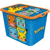 Pokémon Opbergbox Junior 23 Liter Blauw/oranje