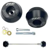 GSG Mototechnik Crashpad-set voor het wielgedeelte DIVERSE TRIUMPH