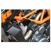 GSG Mototechnik GSG CRASHPAD SET DUO, KIT ZWART XL750 TRANSALP, KIT ZWART