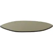 Light & Living D - Plateau 70x60,5x1 cm VIDU smoke glas
