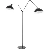 Light & Living Zwarte Vloerlamp Orion 2 Lichts